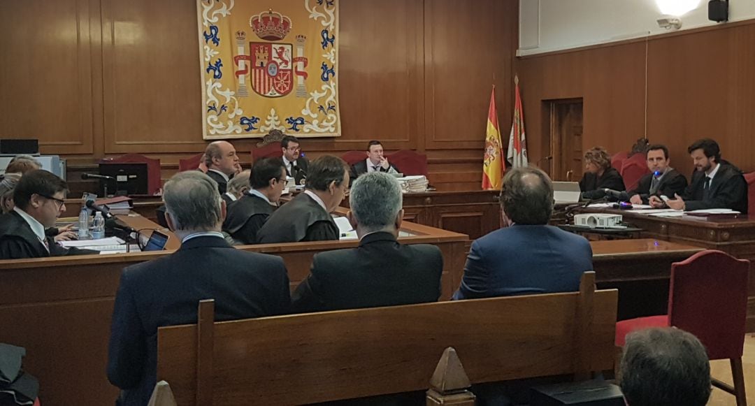 Cuarta sesión del juicio oral de las prejubilaciones de Caja Segovia en la Audiencia provincial