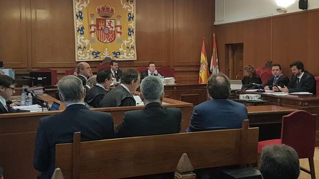 Cuarta sesión del juicio oral de las prejubilaciones de Caja Segovia en la Audiencia provincial