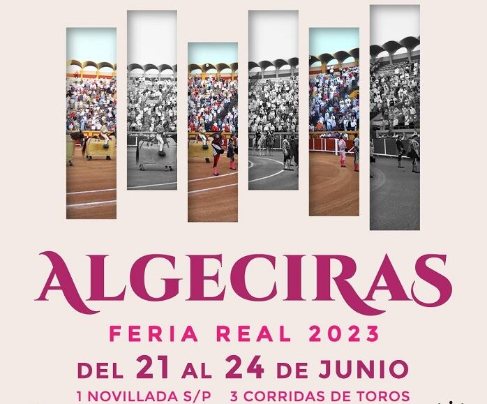 Cartel de la Feria Taurina en Algeciras