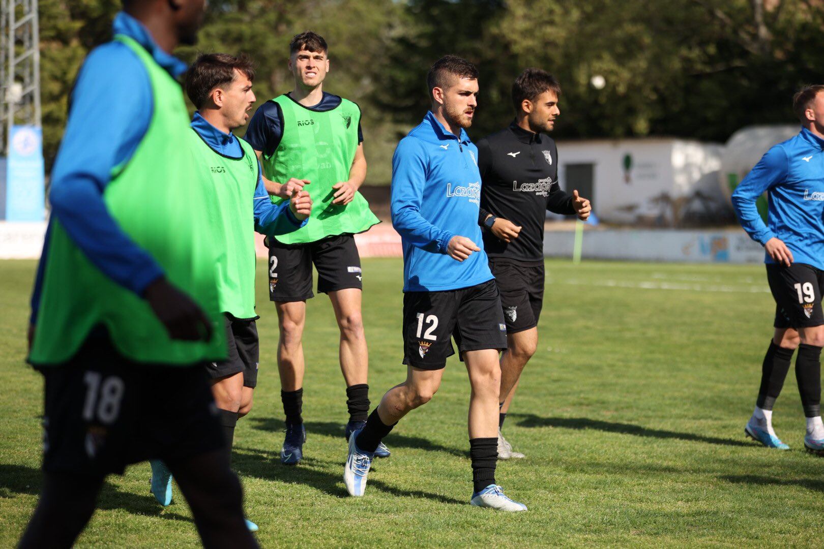 Agustín Coscia, con el CD Tudelano
