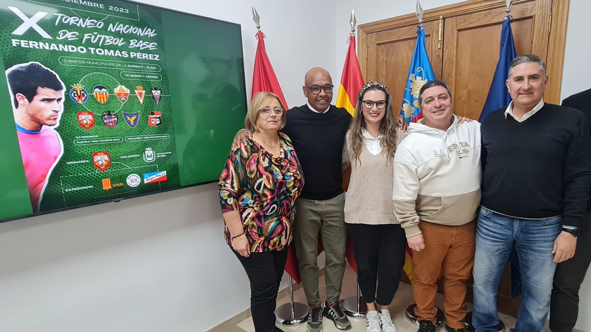 Presentación X Torneo de fútbol base Fernando Tomás Pérez