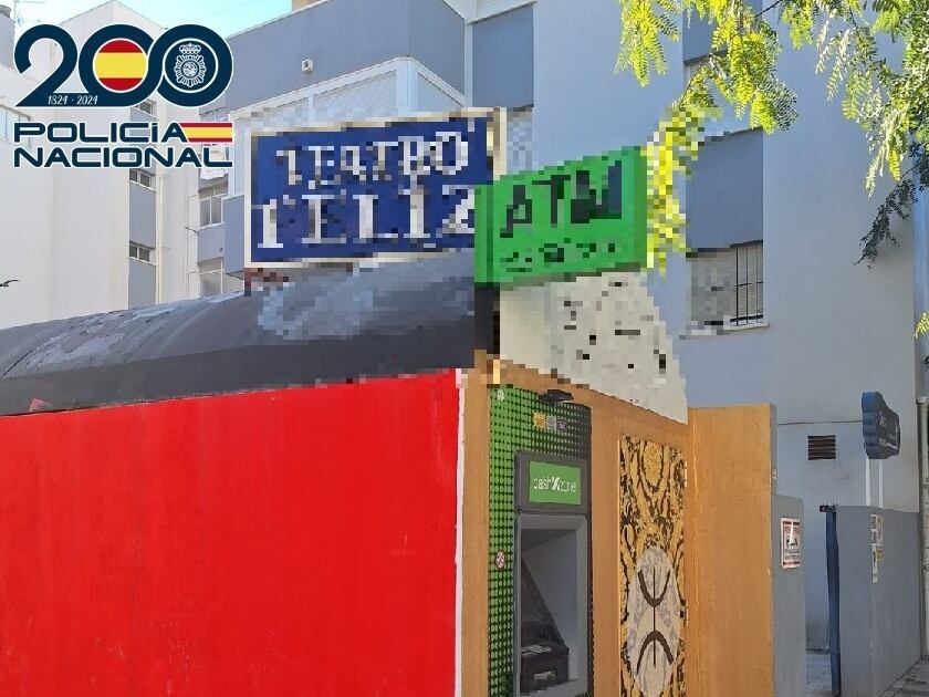 Fachada del local de Torremolinos que es propiedad del arrestado