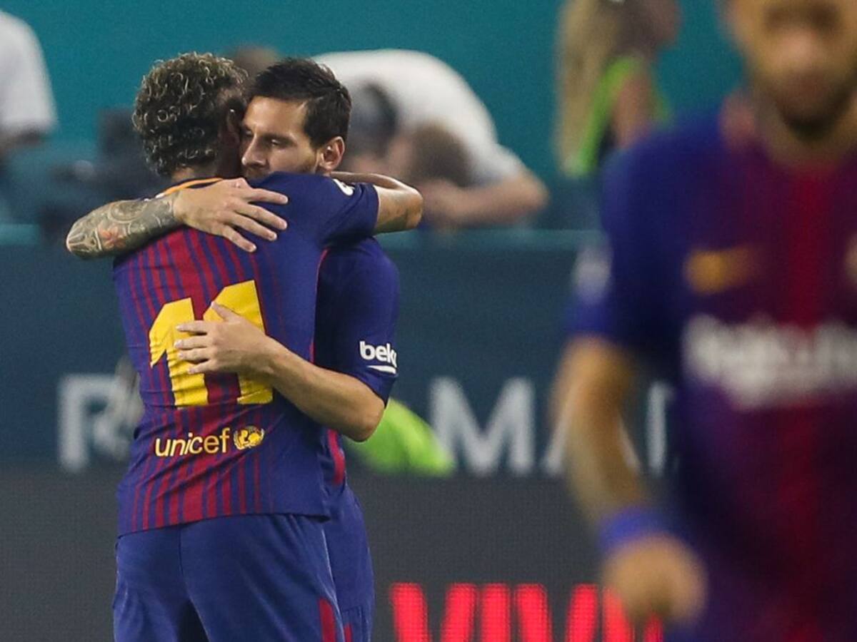 Neymar, emocionado al hablar de Messi: "Cuando necesitaba más apoyo, el mejor jugador del mundo me lo dio"