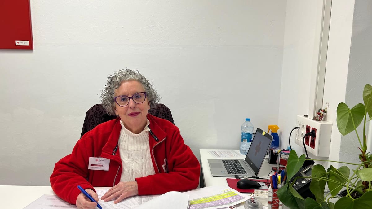 Entrevista a la presidenta de Cruz Roja Xàtiva, Marisa Juan
