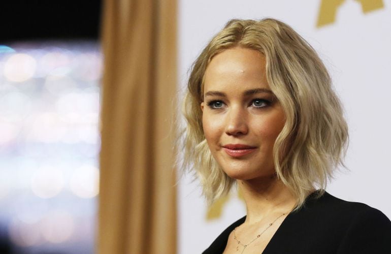 La actriz estadounidense Jennifer Lawrence