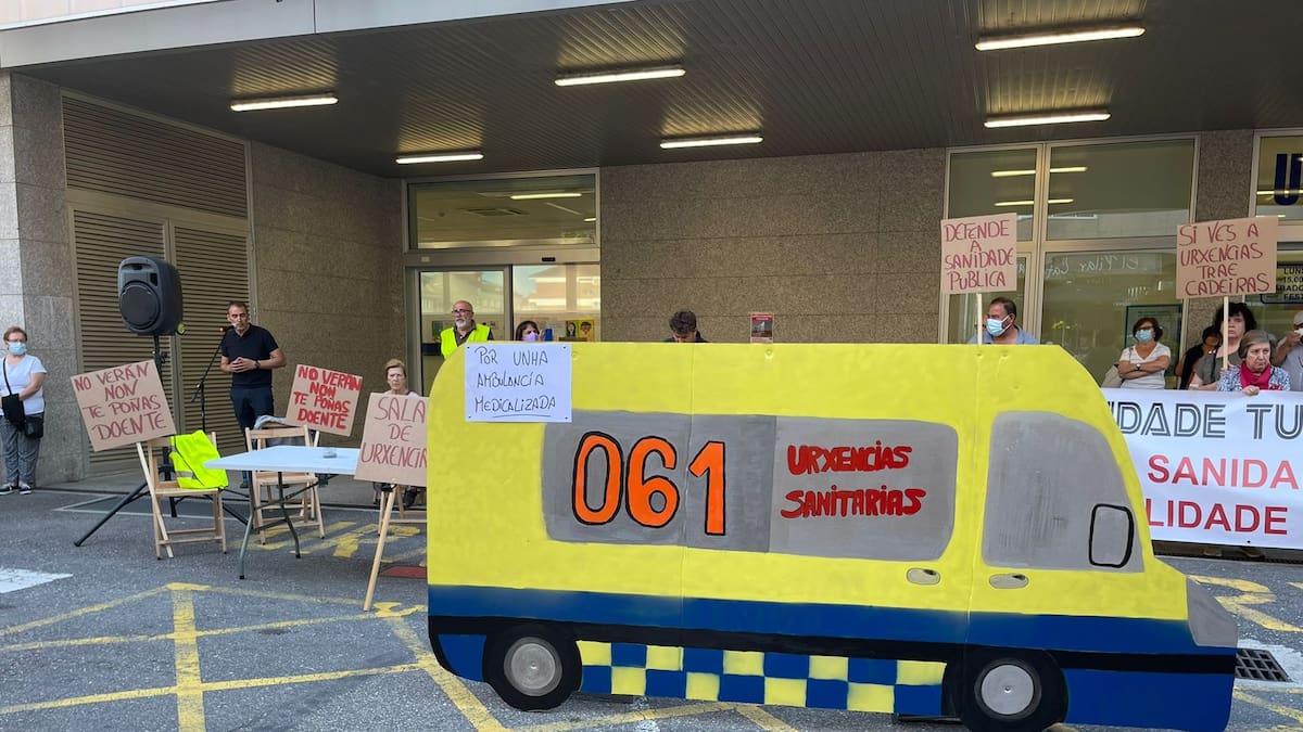 Entrevista a Conchi Martínez, portavoz de la Plataforma en Defensa da Sanidade Pública de Tui, sobre el balance del verano