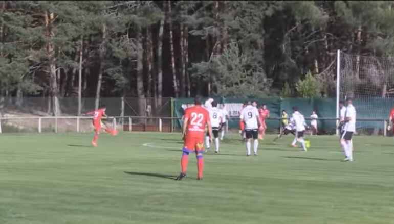 El Numancia perdió con el Burgos en Navaleno.