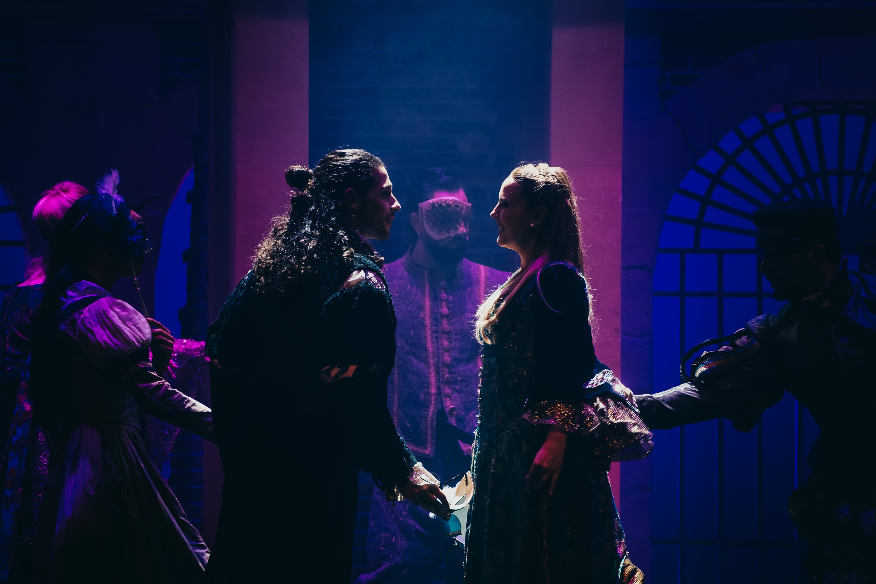 Escena del musical &#039;Romeo y Julieta&#039;