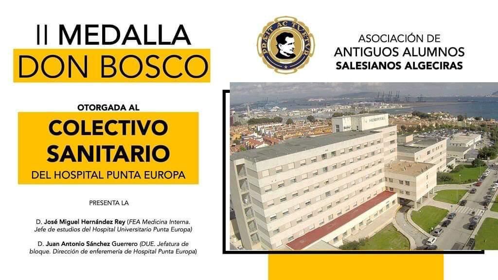 Invitación entrega de la II Medalla Don Bosco