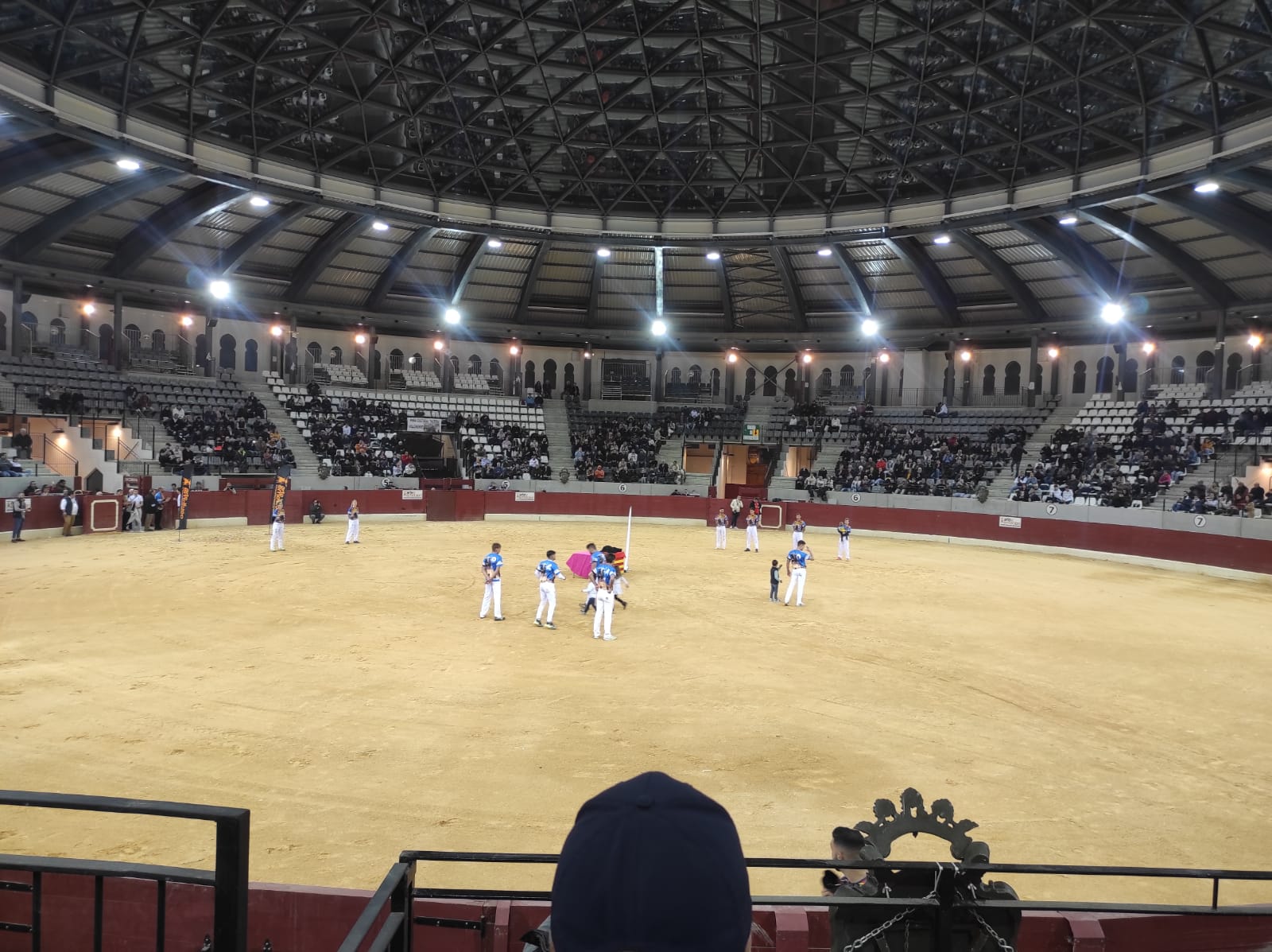 Interior de la Plaza de toros de Villena