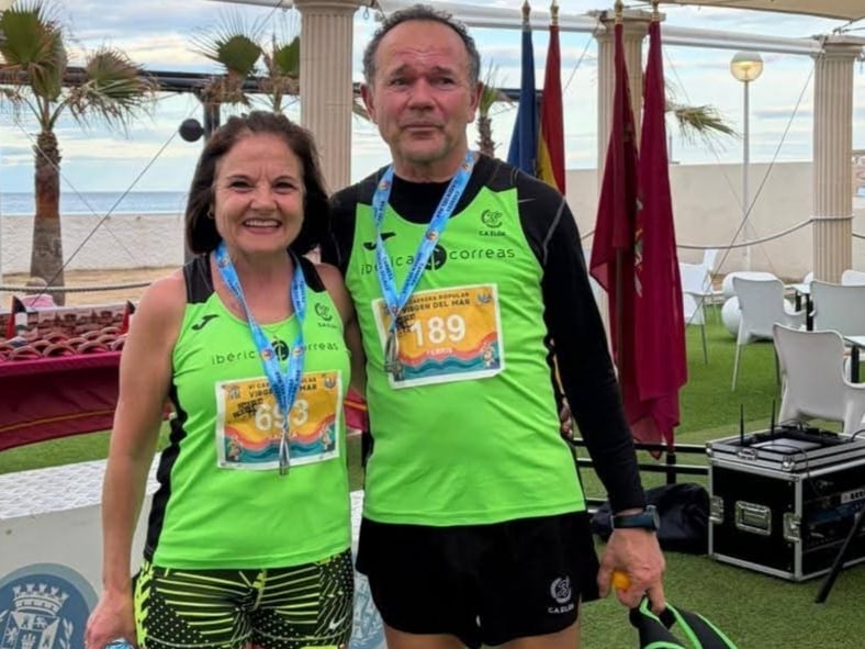 Paqui Tárraga y Jose Ferris en Cabo de Palos