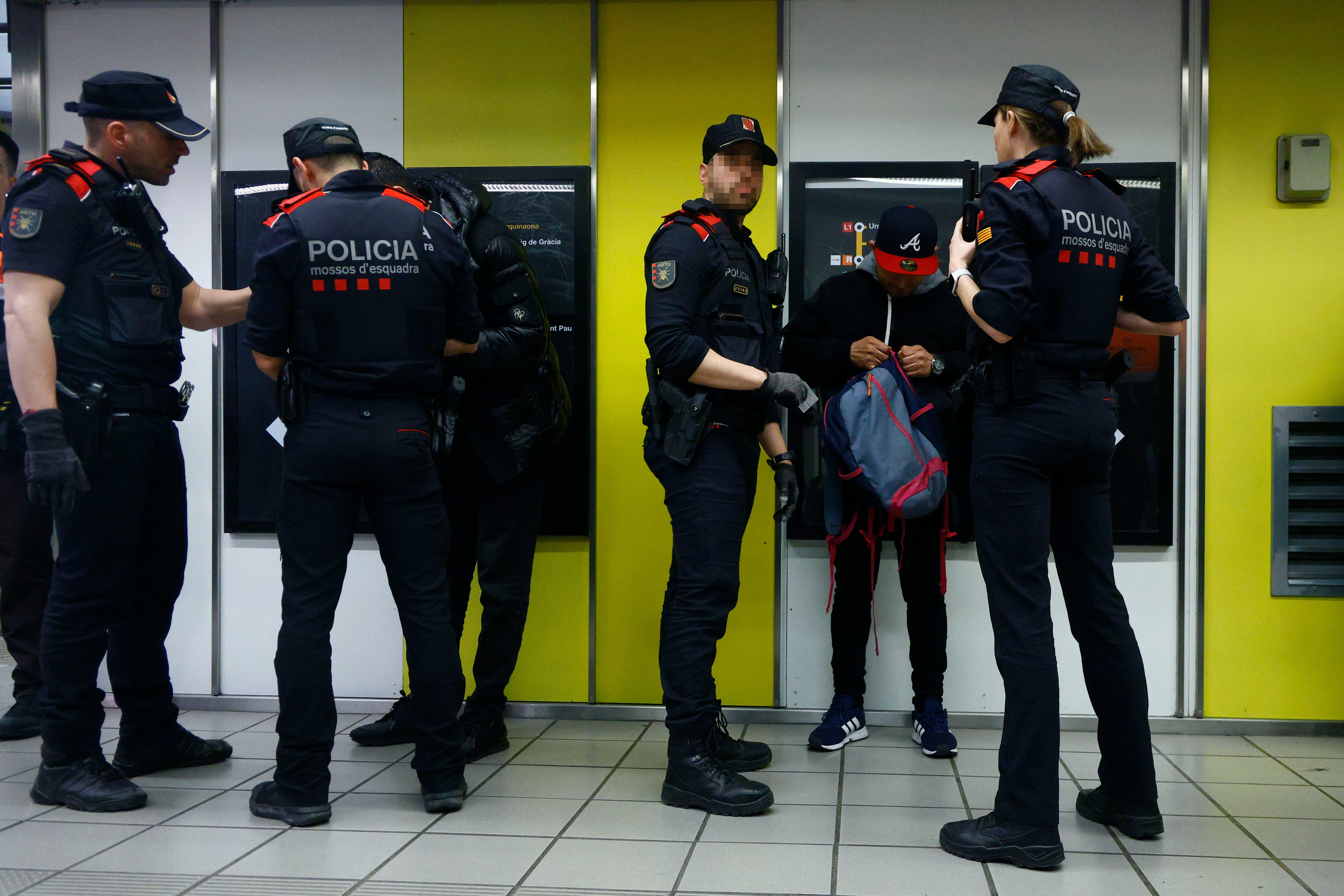 Dispositiu dels Mossos contra la reincidència