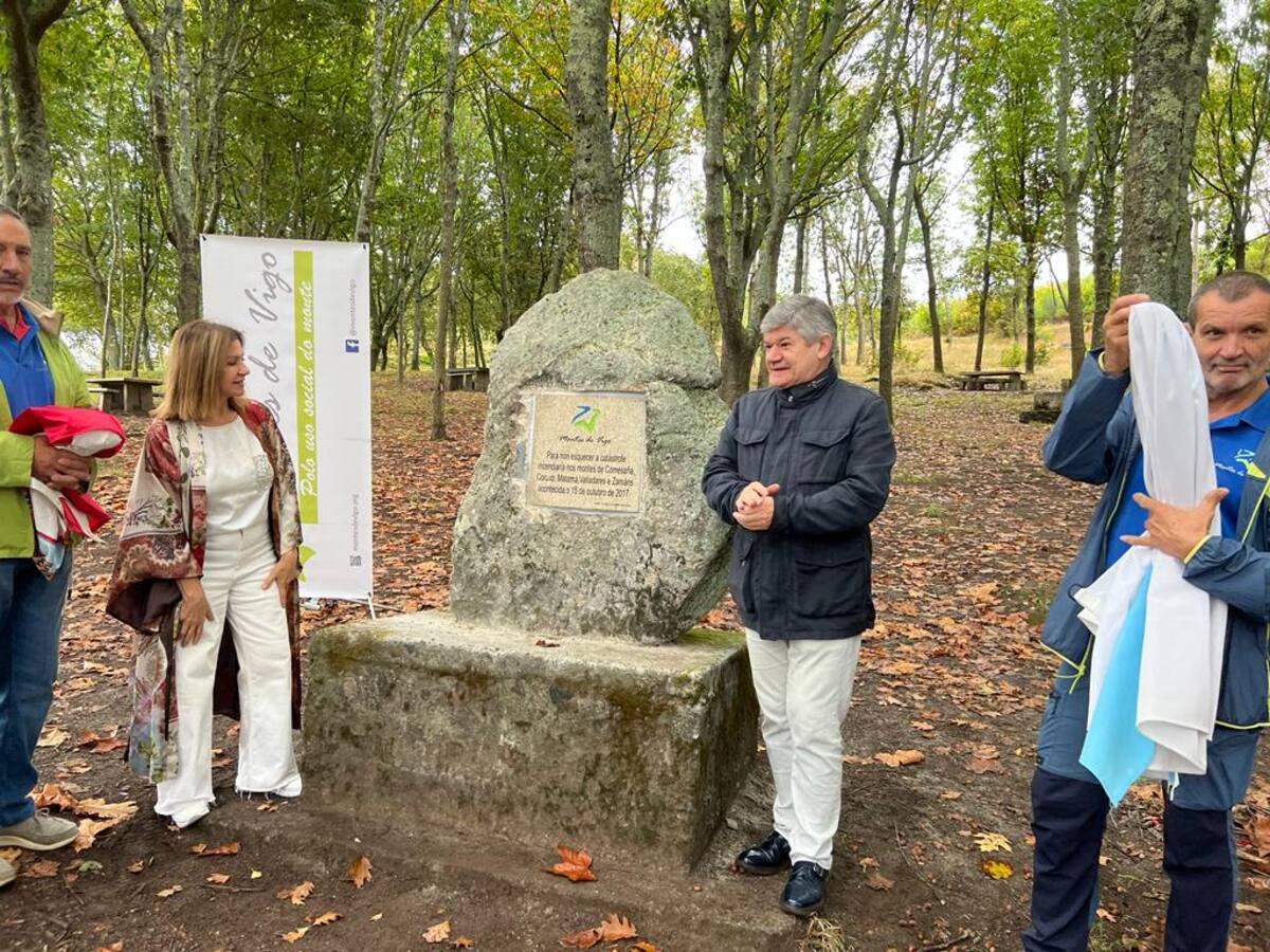 La Xunta ponen en valor los 1,4 M€ invertidos en la recuperación del potencial forestal de los montes de Vigo