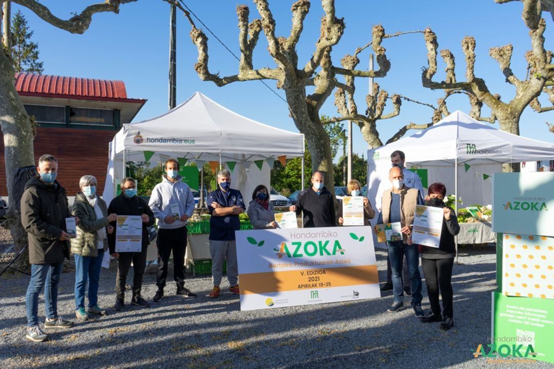 Presentación de la semana local en Hondarribia