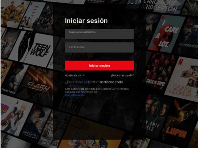 Así es la página que suplanta a Netflix.