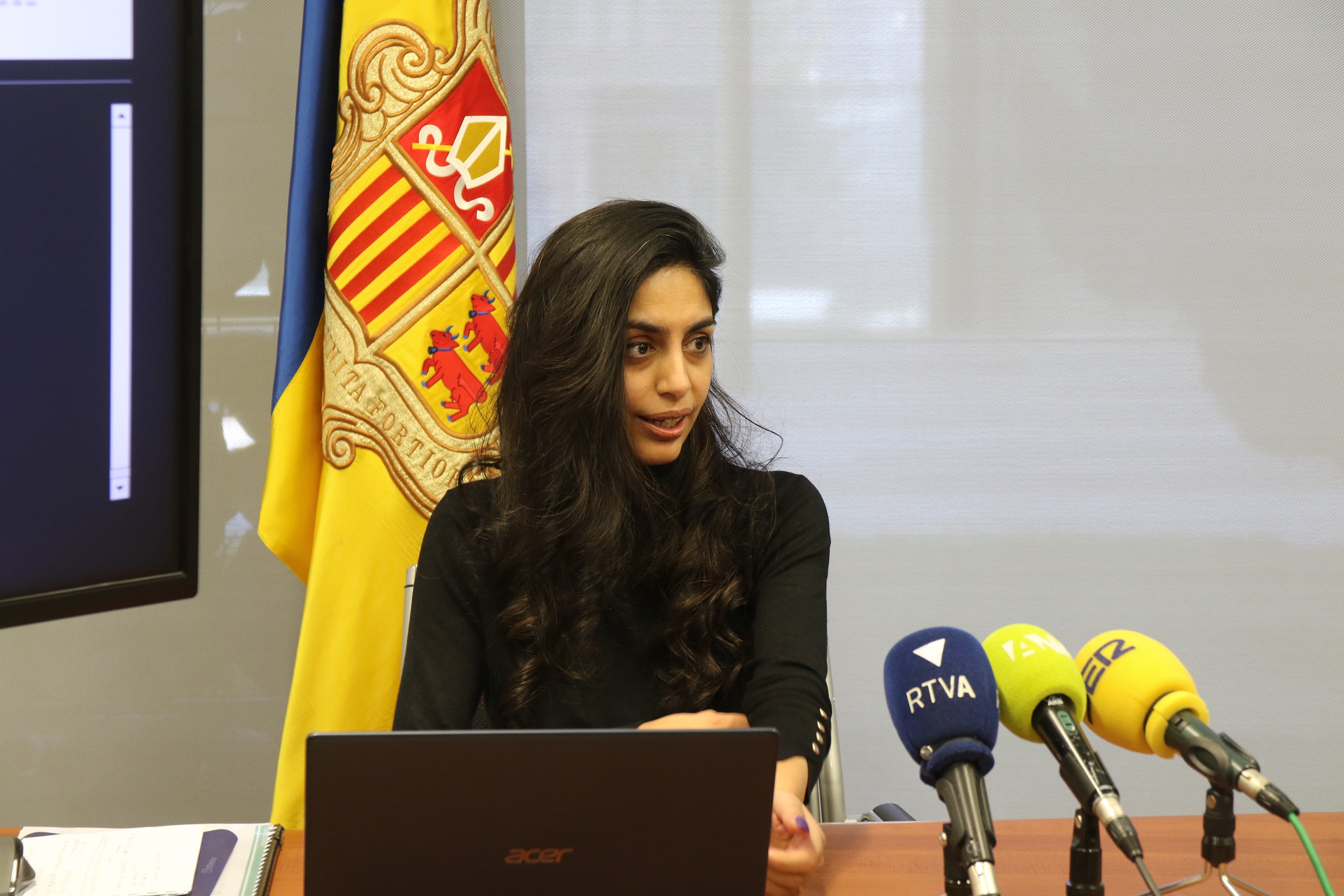 La cap de l&#039;Agència Andorrana de Protecció de Dades (APDA), Resma Punjabi.