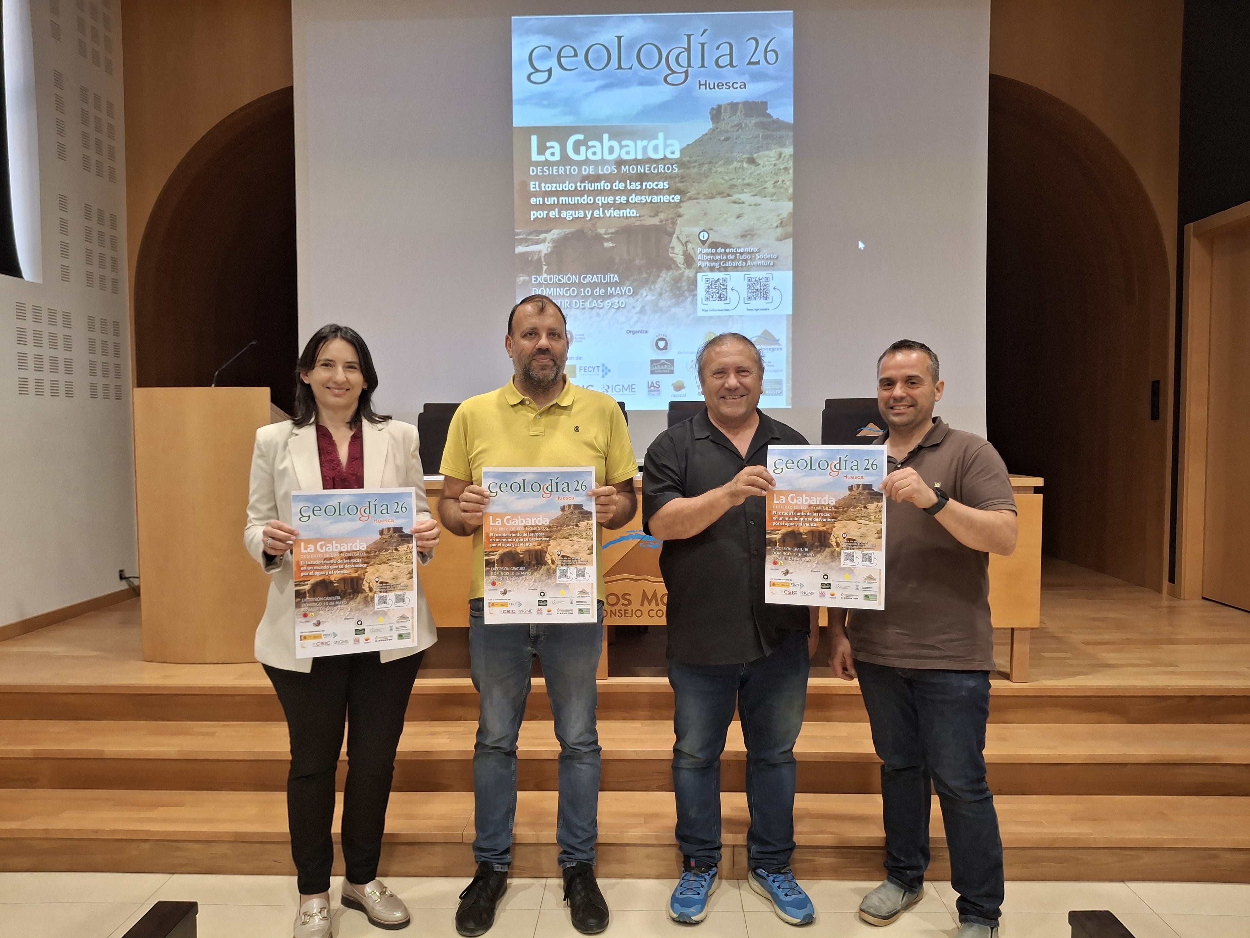 La Gabarda será escenario del GEOLODÍA 2026 el domingo 10 de mayo, una  iniciativa de divulgación para descubrir el patrimonio geológico.