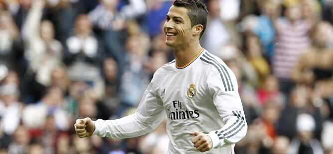 El portugués celebra un tanto