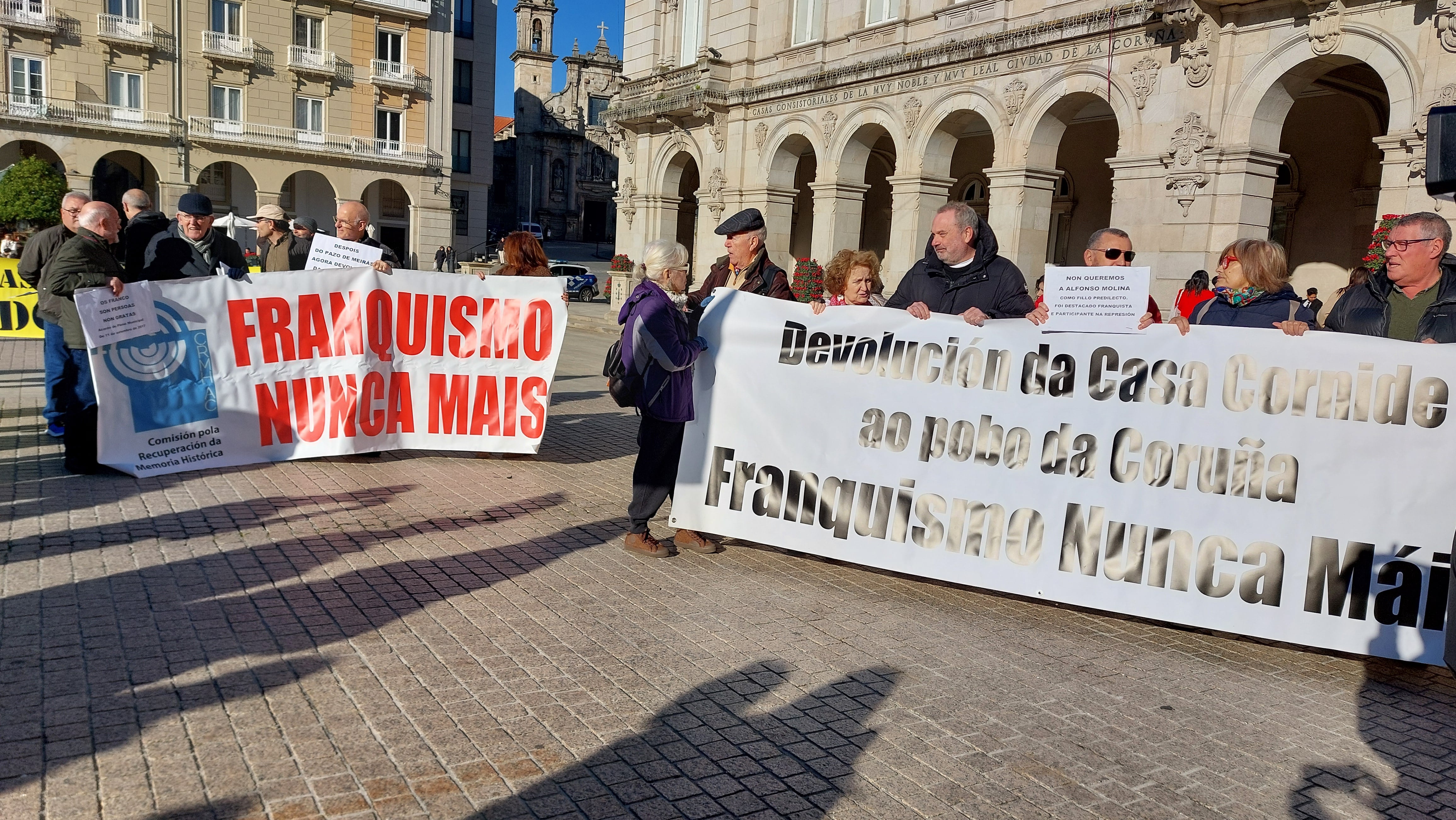 Movilización por la devolución de la Casa Cornide en A Coruña