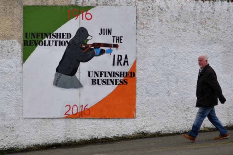 Cartel del IRA en Irlanda del Norte