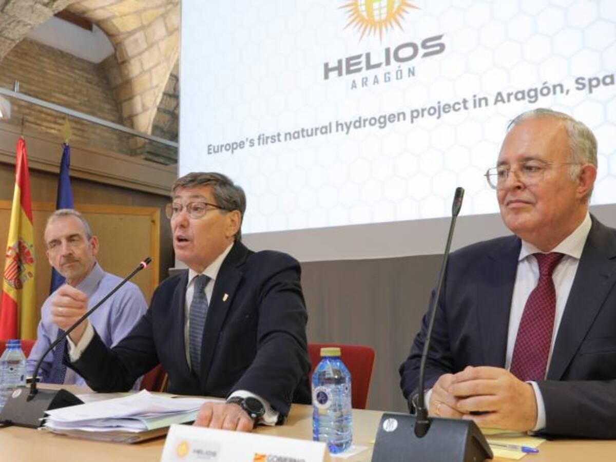 Aliaga: “Aragón aspira a liderar la extracción de hidrógeno natural en Europa”