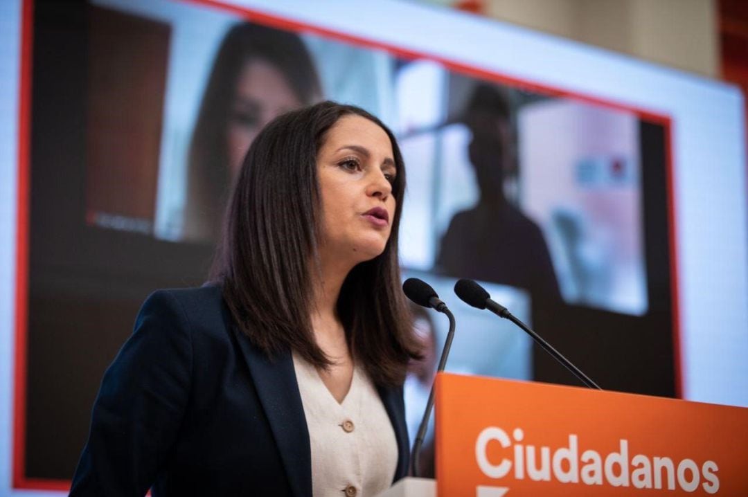 La presidenta de Ciudadanos, Inés Arrimadas