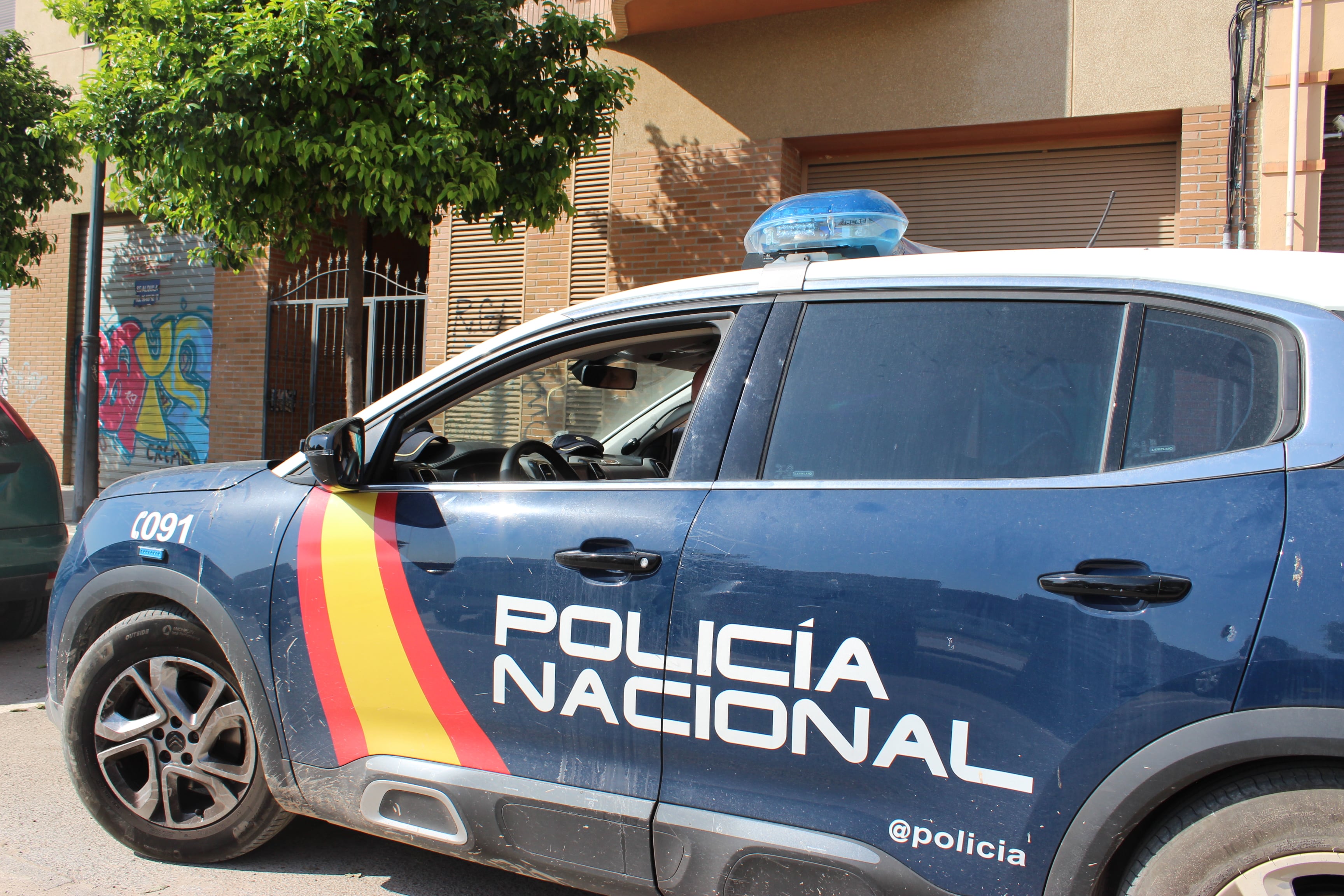 Vehículo de la Policía Nacional