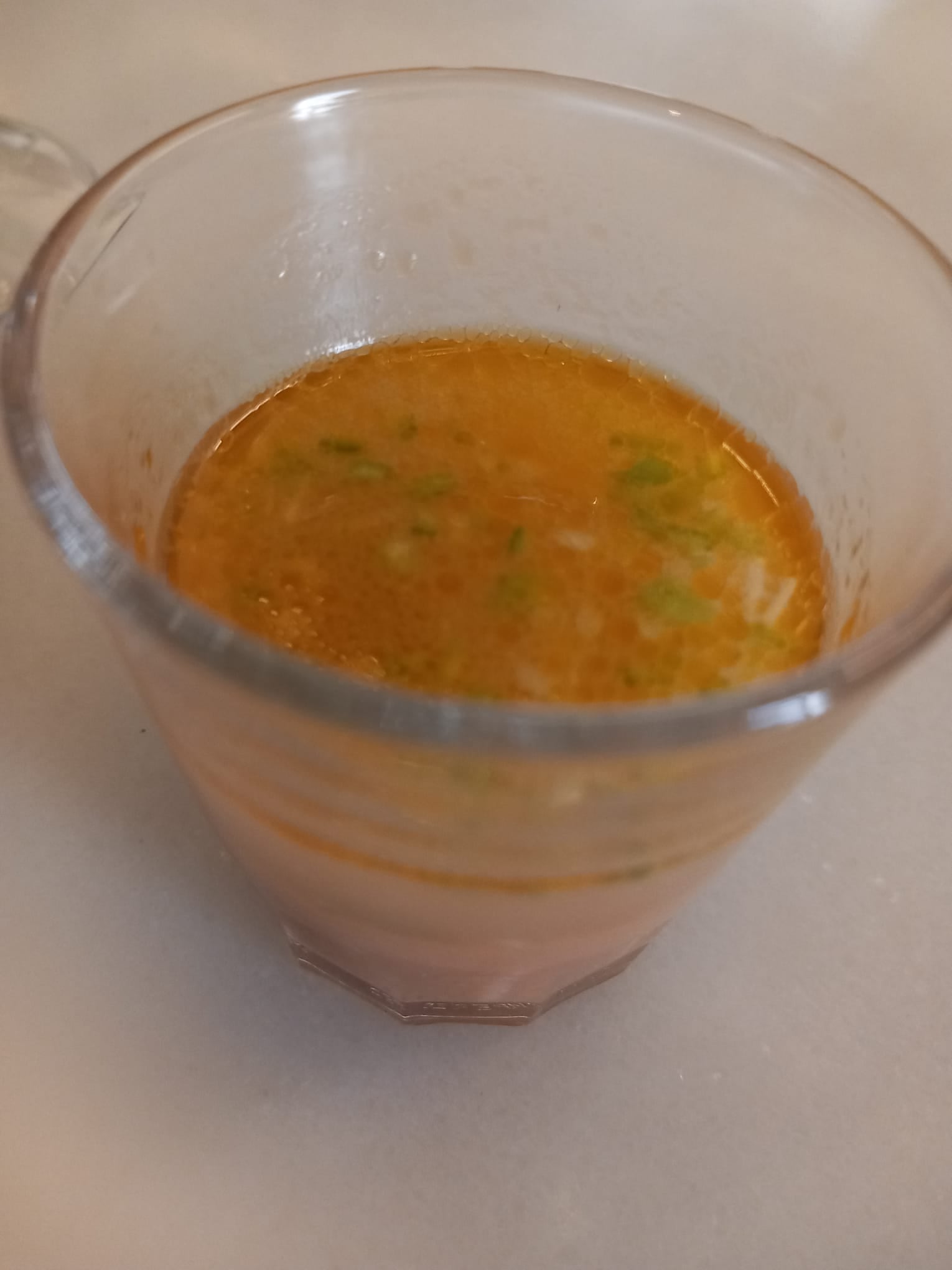 Caldito del gazpacho majado