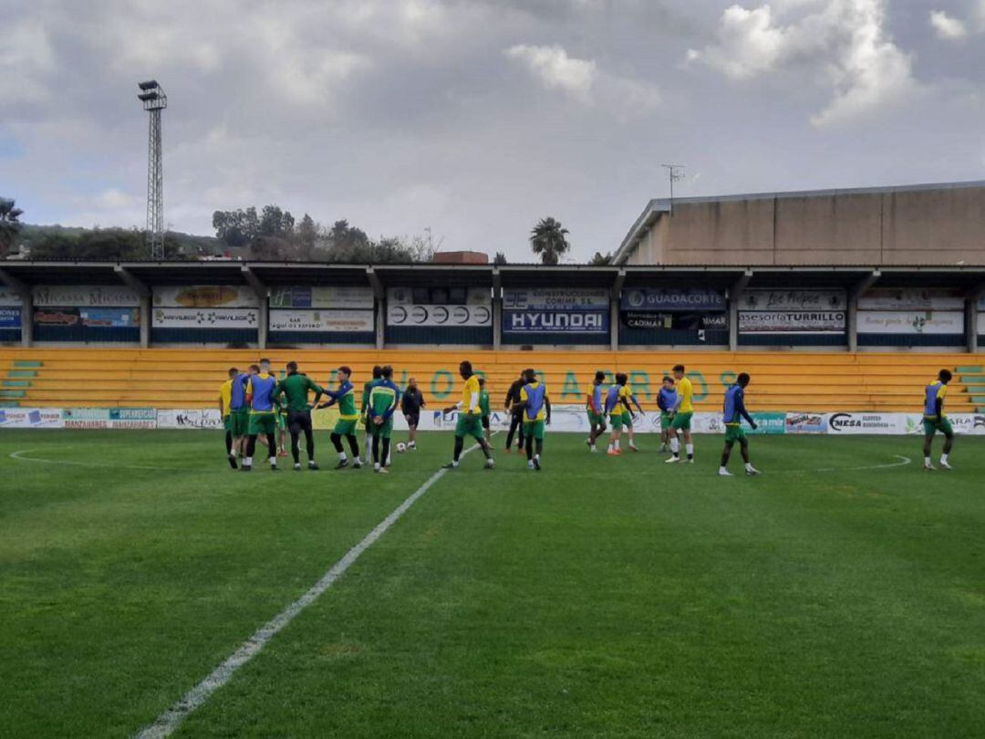 Un entreno de la Unión.