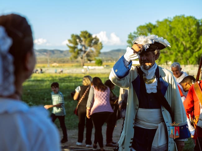 Recreación de la batalla de Almansa