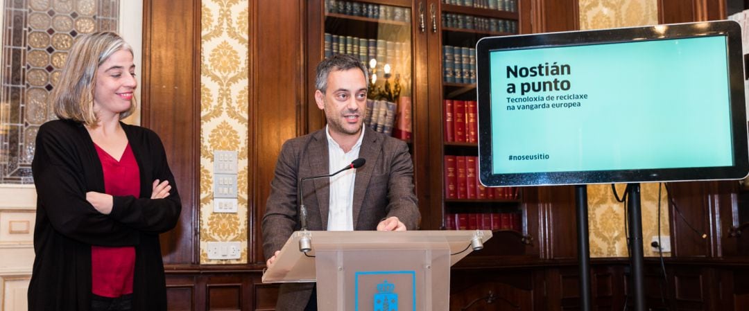 María García y Xulio Ferreiro