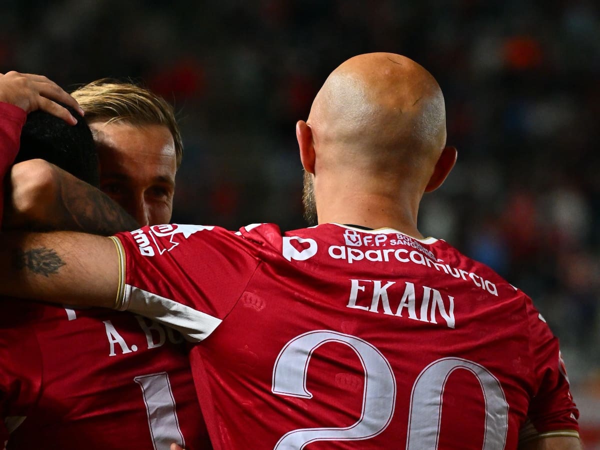 Preocupación en el Real Murcia con los ligamentos de la rodilla de Ekain