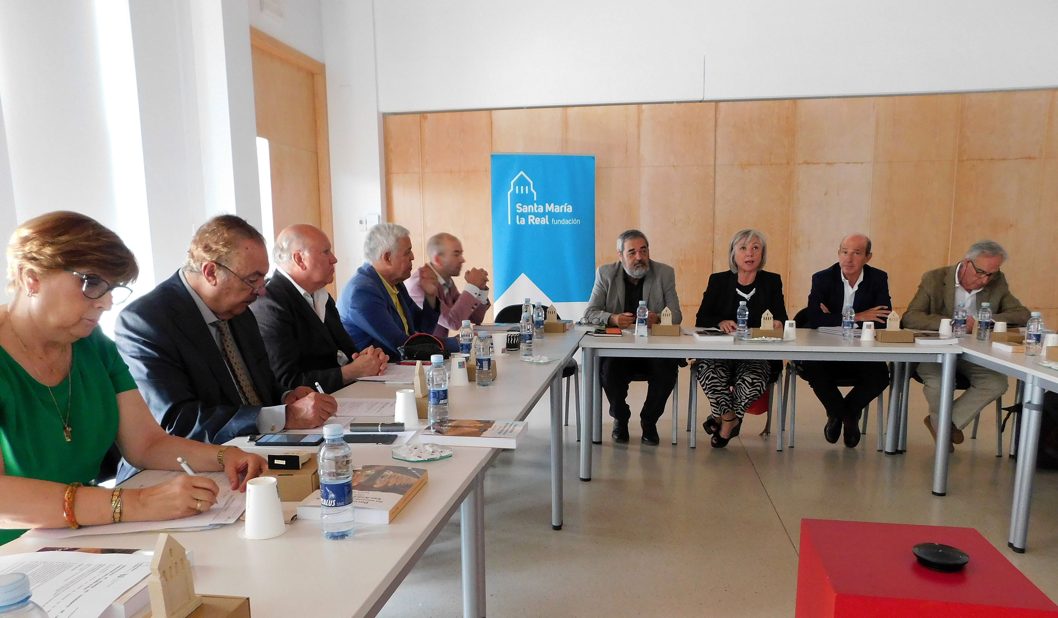 Reunión del Patronato de la Fundación Santa María la Real