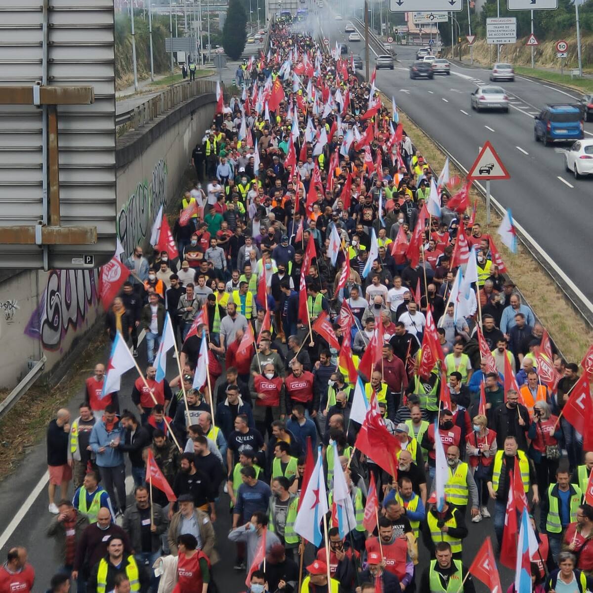 Los trabajadores del metal vuelven a la huelga