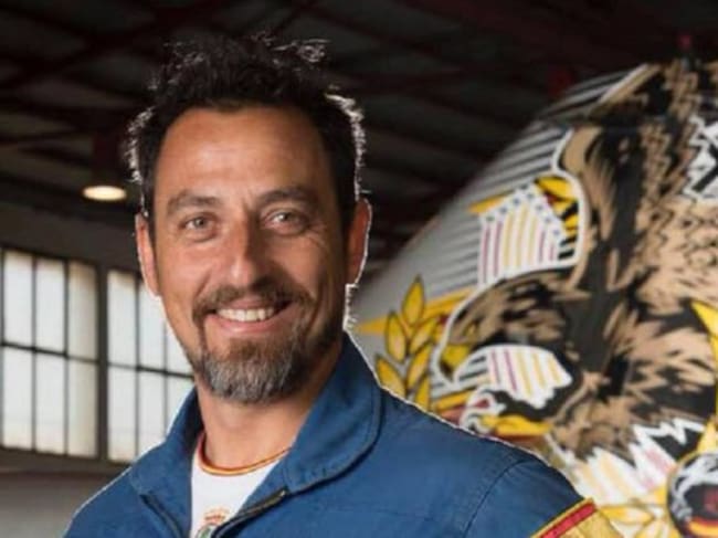 Rubén Pérez González, segundo teniente de alcalde de San Javier y ex jefe de la Patrulla Águila