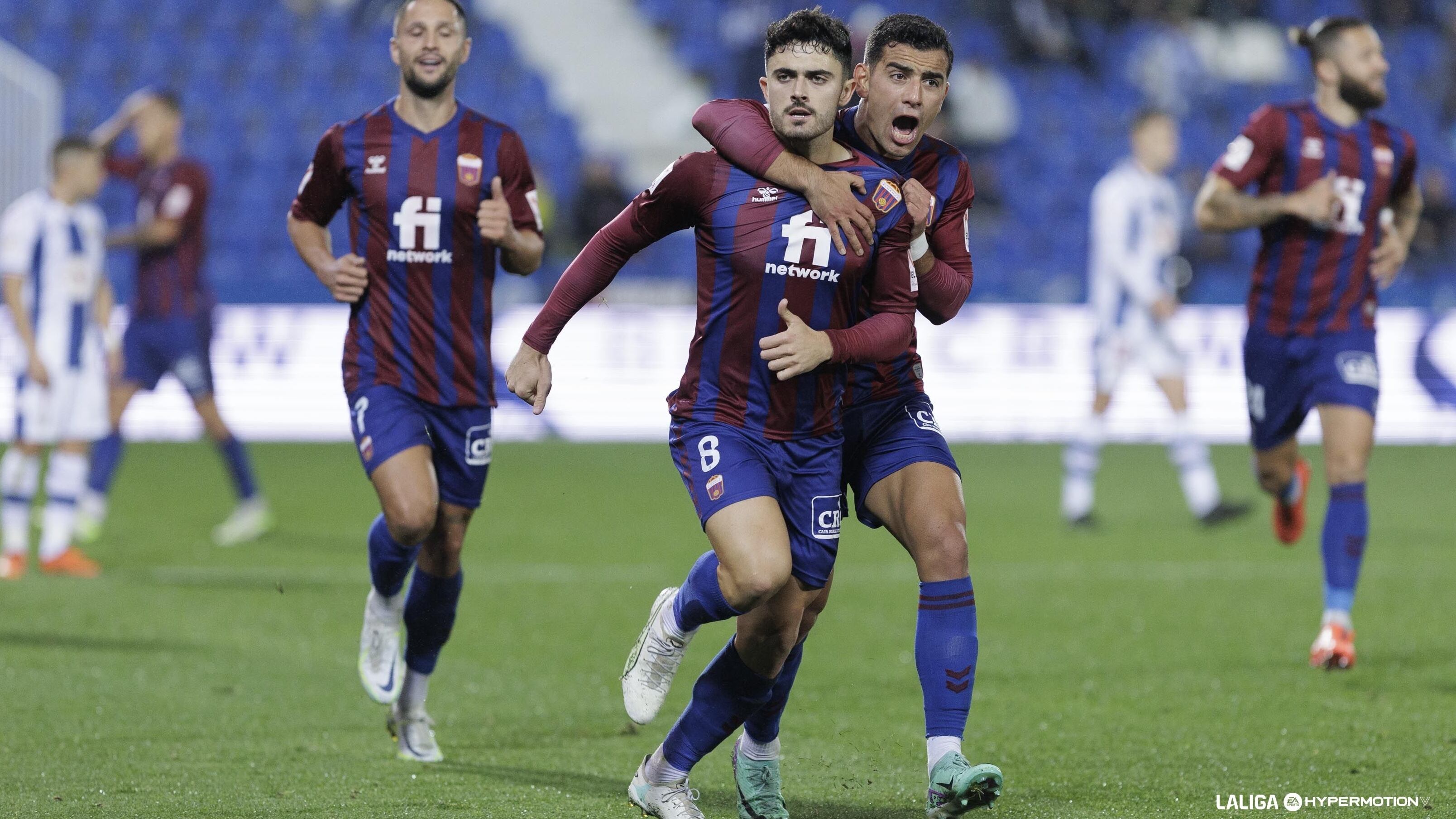 Sergio Ortuño marcó en Butarque, el gol de la jornada en la LaLiga Hypermotion