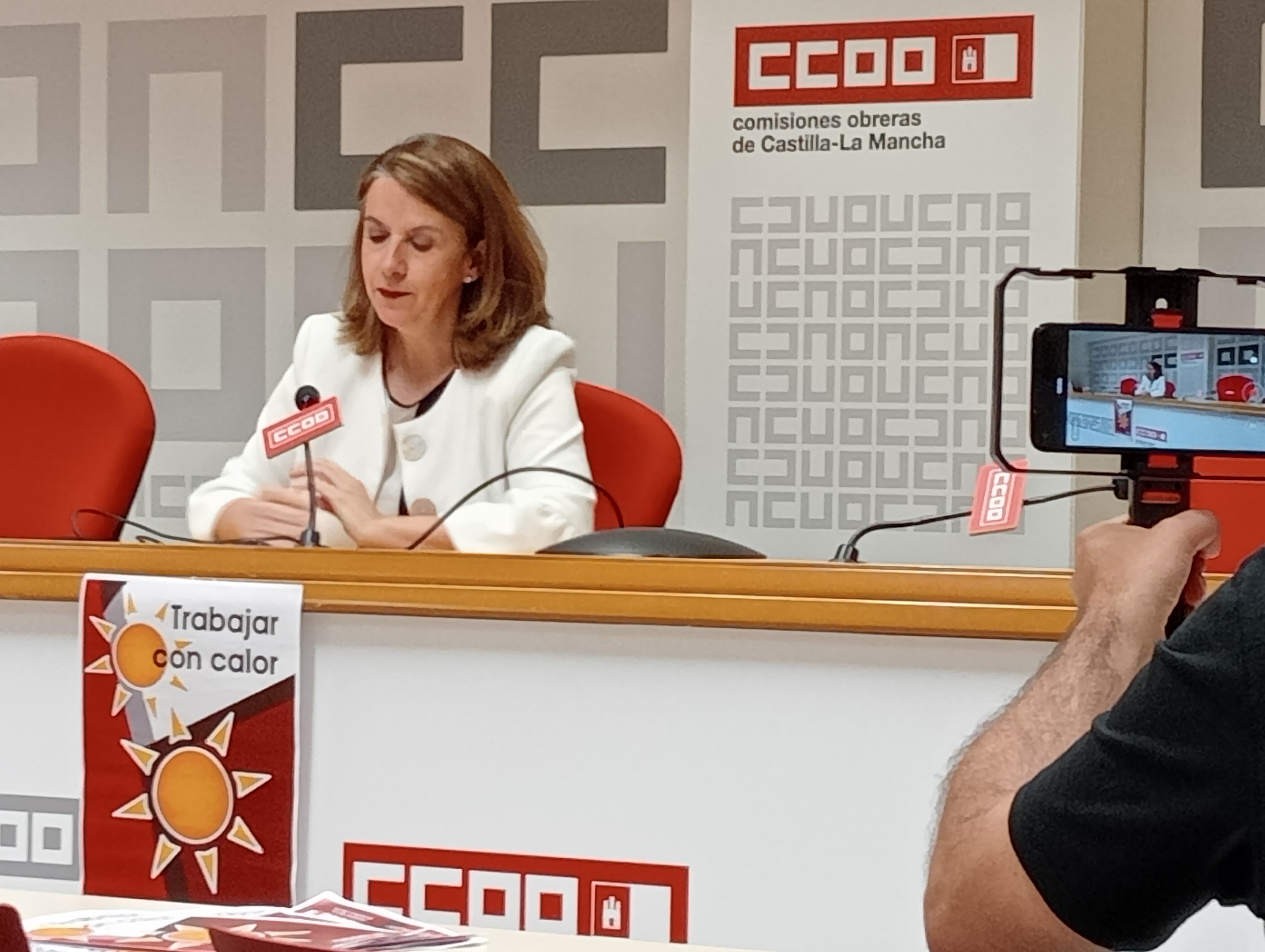 Raquel Payo, en rueda de prensa