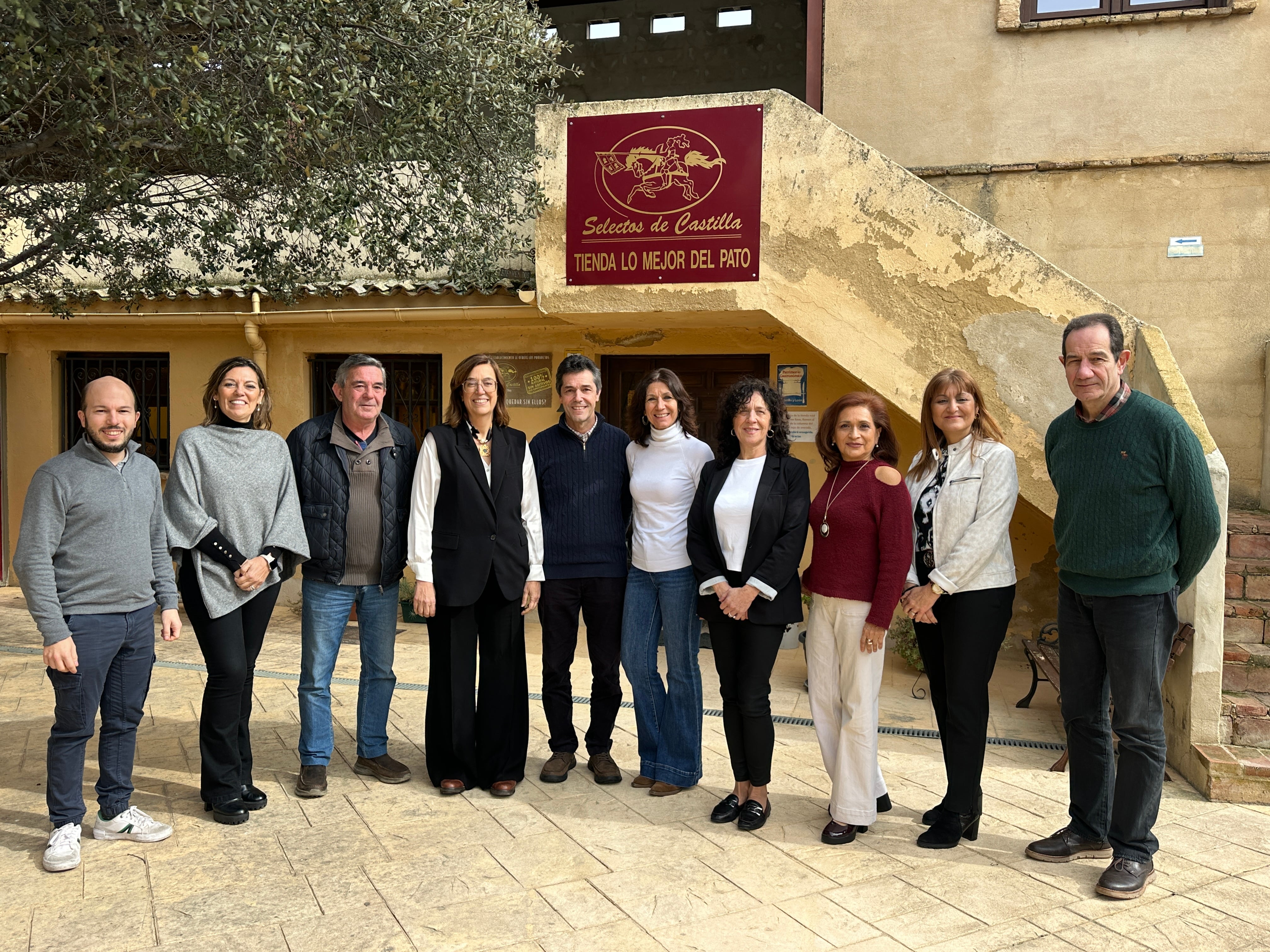 Los candidatos del PP visitan Villamartín de Campos