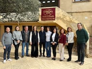 Los candidatos del PP visitan Villamartín de Campos