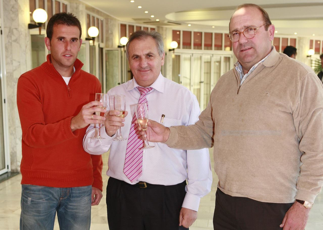 Esteban Navarro, Alfonso García y Paco Flores.