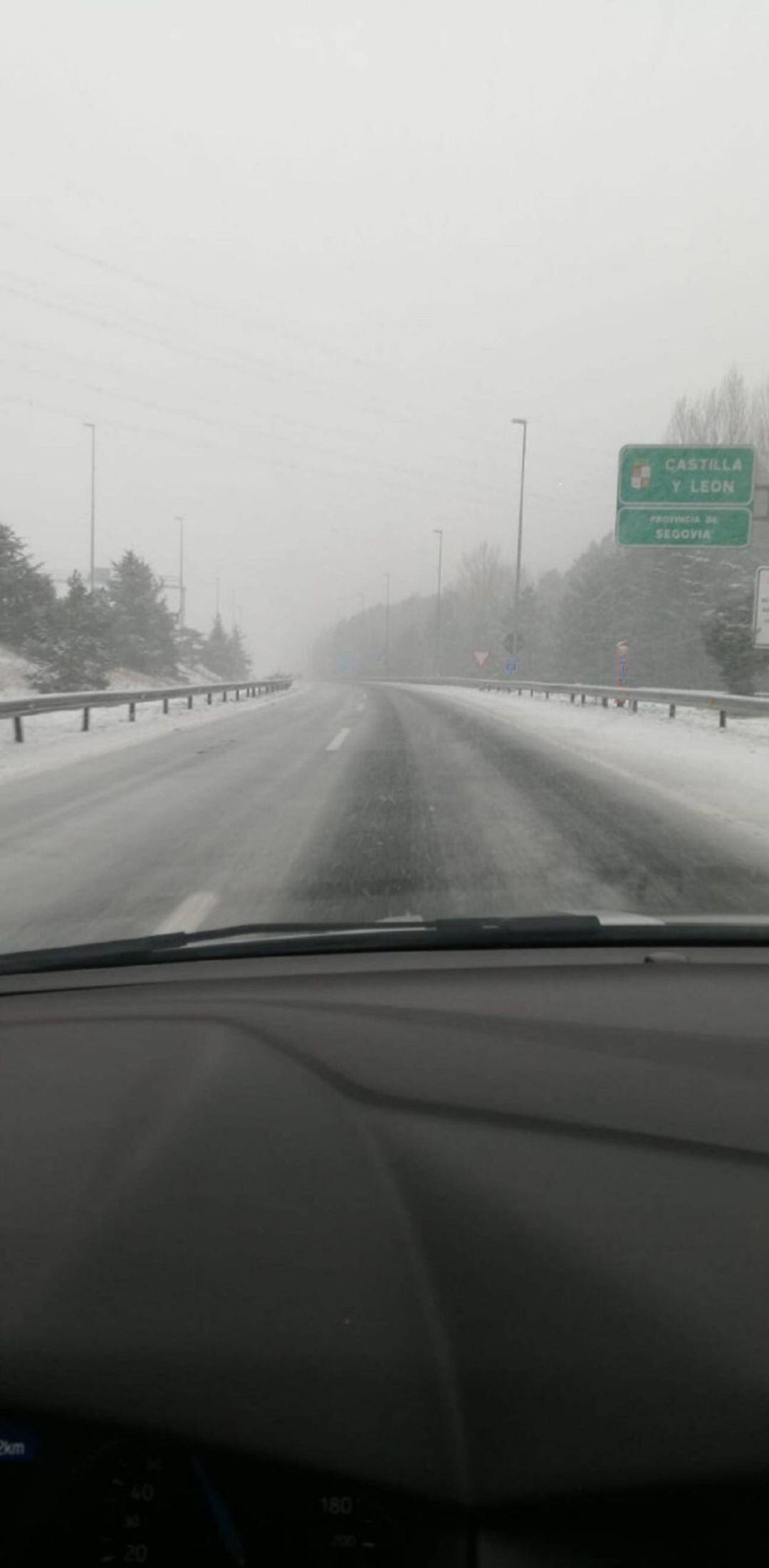 La nieve ha complicado la circulación en las últimas horas