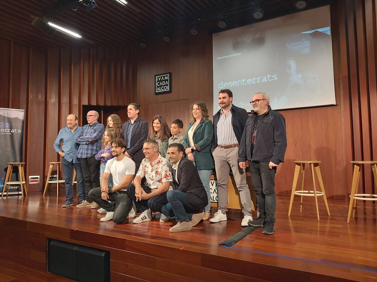 La sèrie amb segell alcoià 'Desenterrats' es presenta a la nostra ciutat