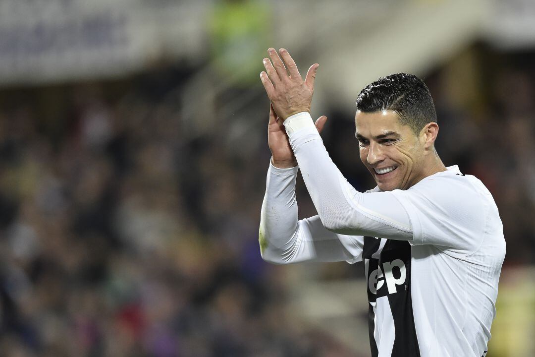 Cristiano Ronaldo como jugador de la Juventus.