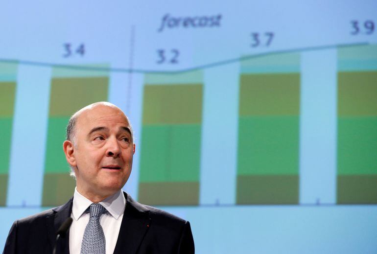 El comisario de Economía Pierre Moscovici.