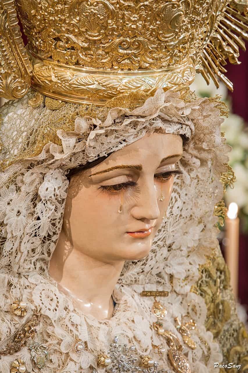 La Virgen del Patrocinio de la Hermandad de El Prendimiento. Foto Paco Sanz.