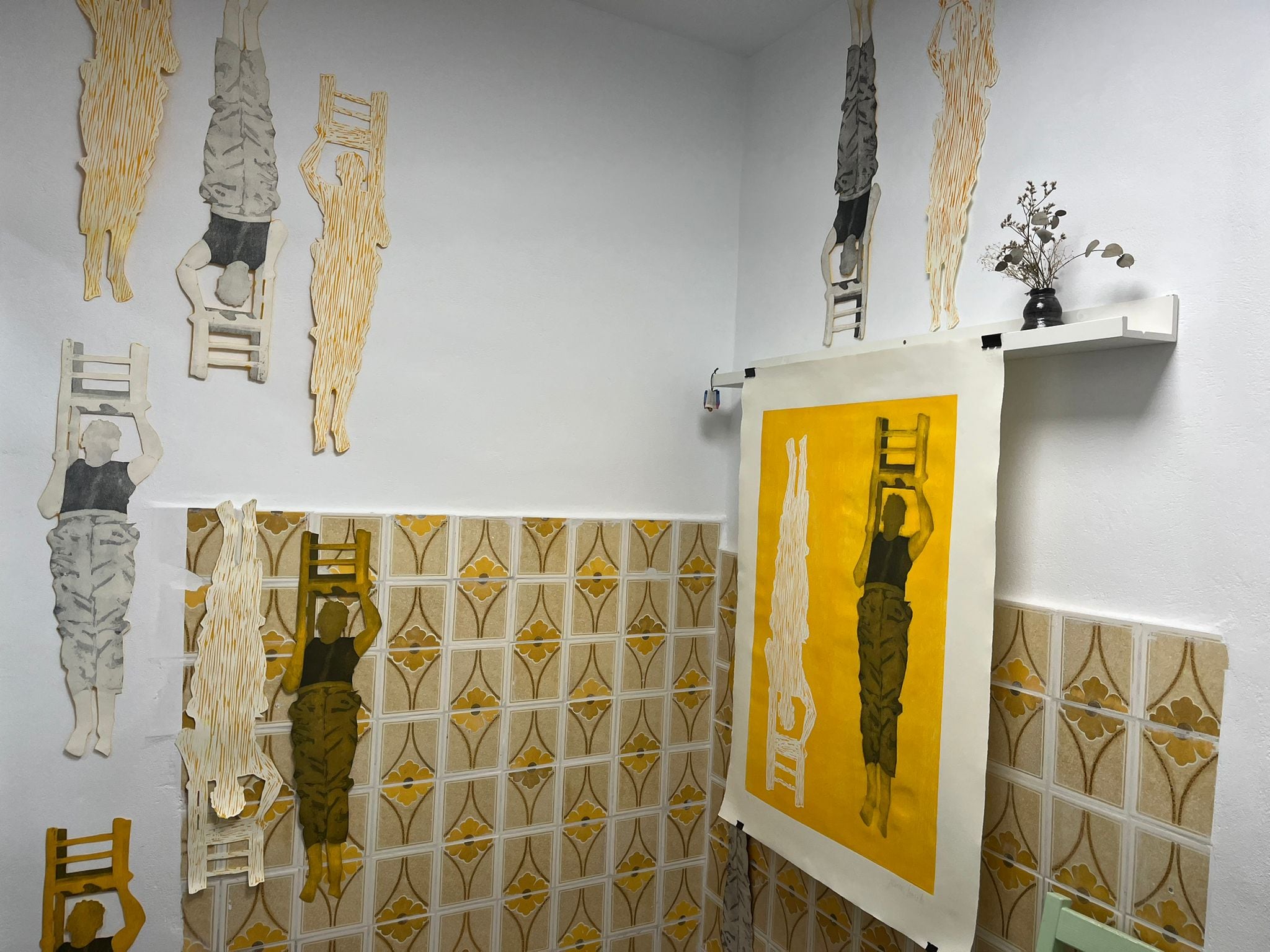 'La Galería' arranca el año con Javier Cruzado y el debate sobre la falta de espacios compartidos para artistas en Cartagena