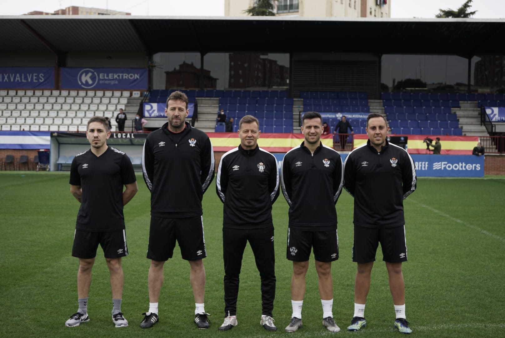 Cuerpo técnico del CF Talavera