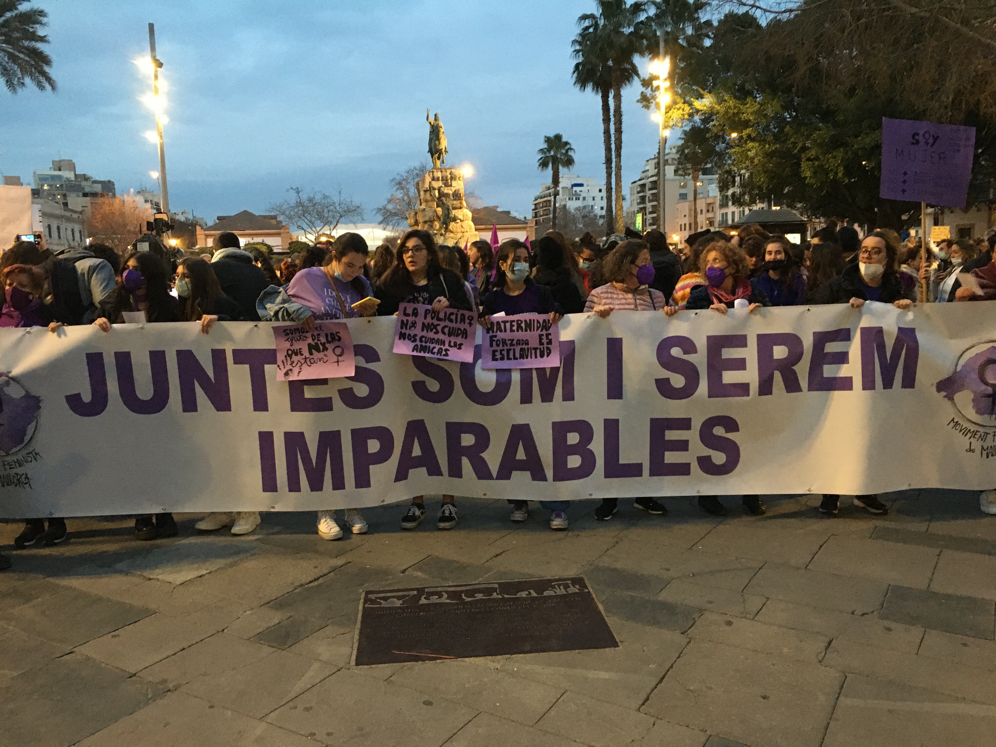 Manifestación 8M Palma. Cadena SER