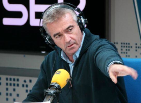 El director de &#039;La Ventana&#039; Carles Francino en un momento del programa