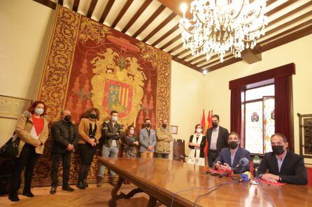 Firma pacto de gobierno PSOE-Cs